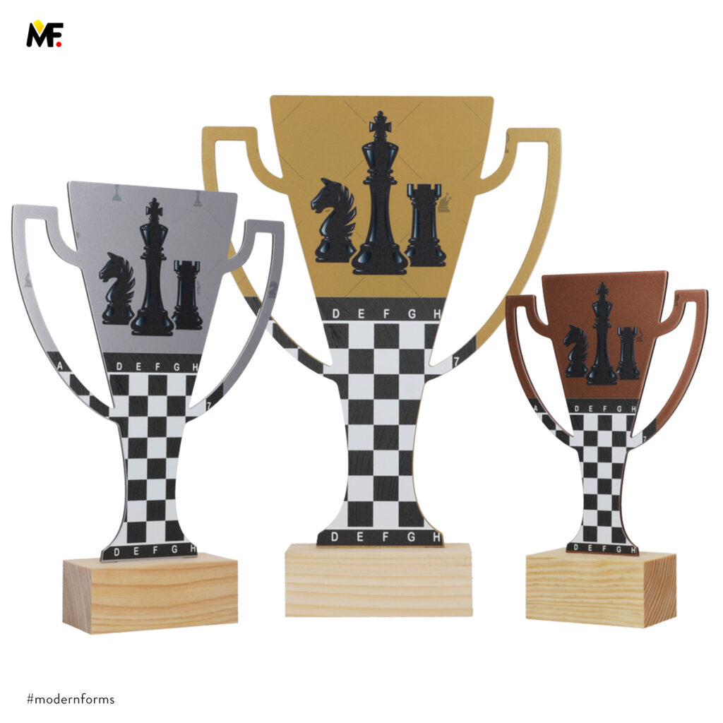 Puchary, statuetki dla szachistów