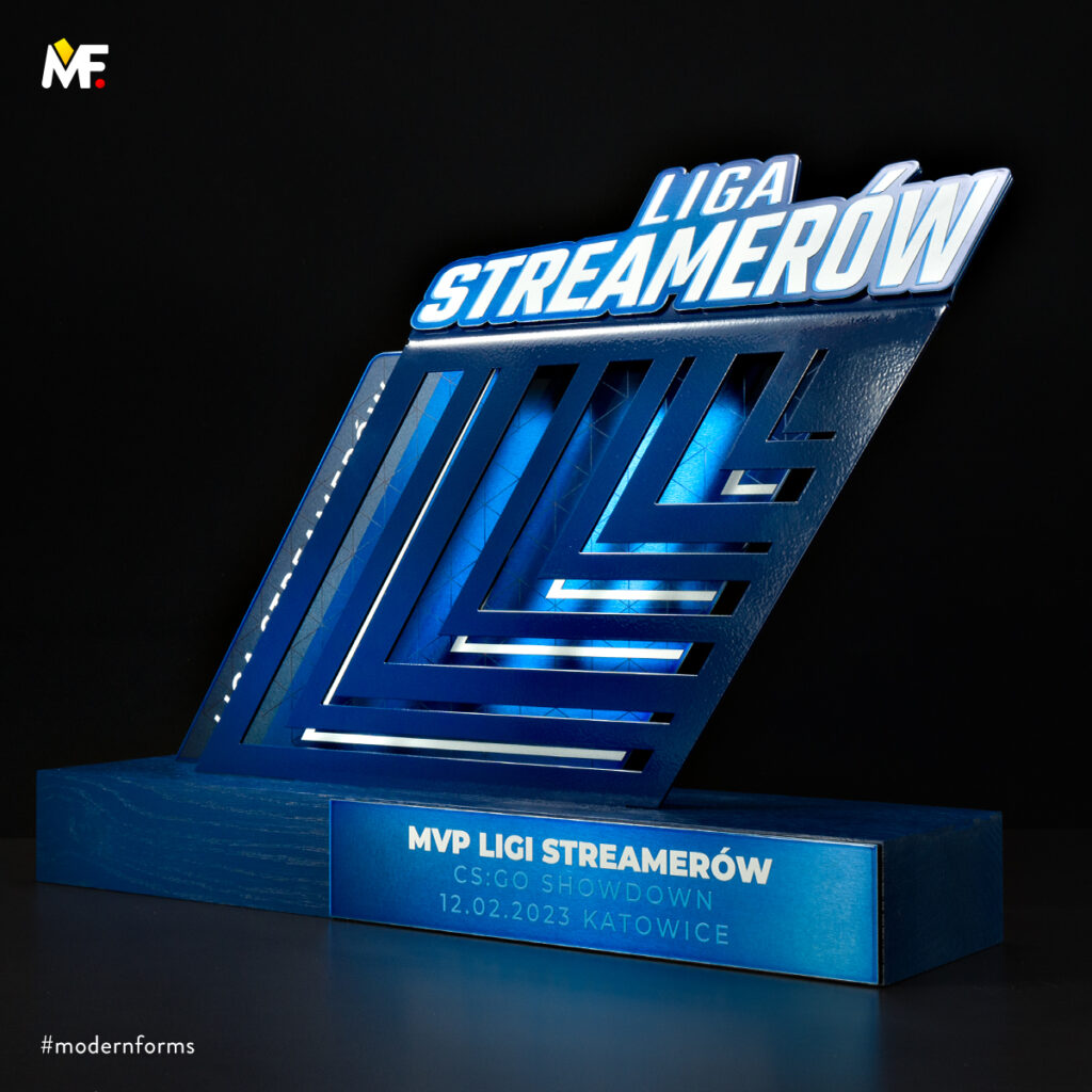 statuetka dla streamerów z efektem 3d